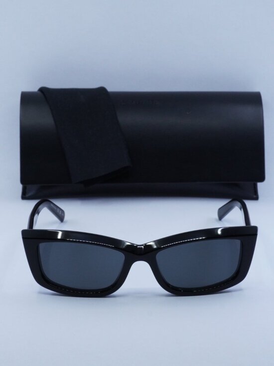 Saint Laurent SL658 001 Cat Eye Sunglasses -Black main image 8